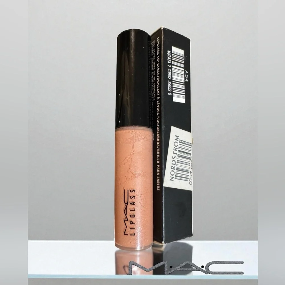 MAC BARED FOR YOU LIPGLASS. NEW IN BOX. LIMITED EDITION.